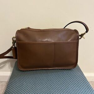Tabac Vintage Coach Companion Bag